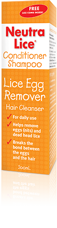 Conditioner shampoo lice egg remover